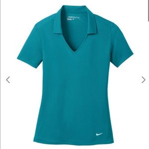Nike Women's Golf Dri-FIT Polo - Turquoise